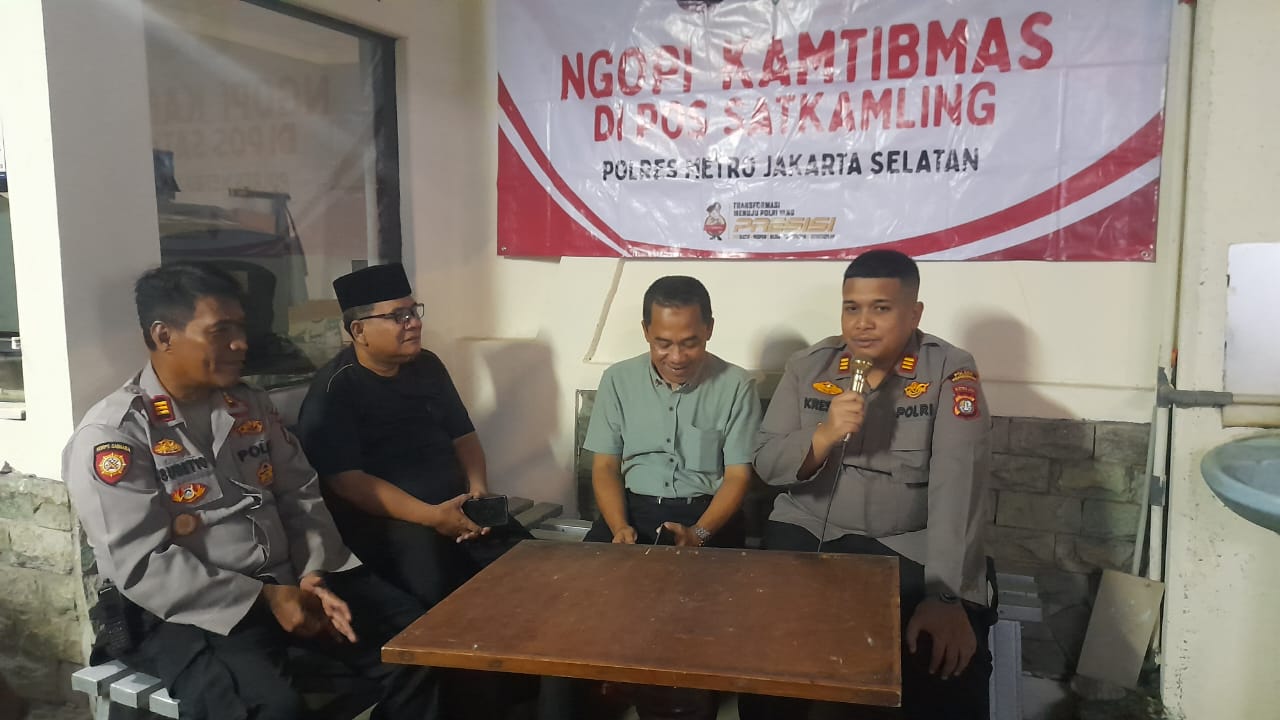 Kapolsek Pesanggrahan Bahas Penipuan Segitiga