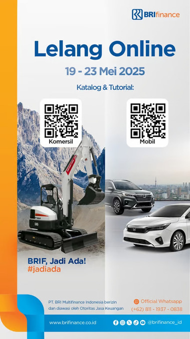BRI Finance Permudah Akses Lelang Kendaraan