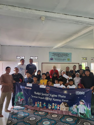 BRI Finance Gandeng Komunitas Motor Gelar Program TJSL