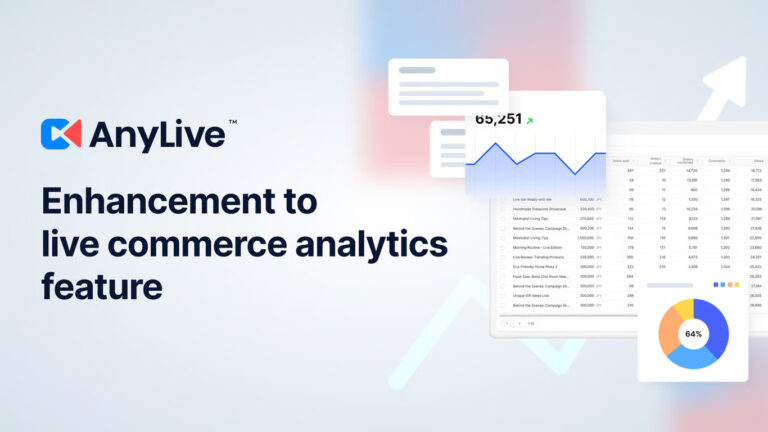 AnyMind Group Meningkatkan Fitur Analitik Live Commerce di AnyLive