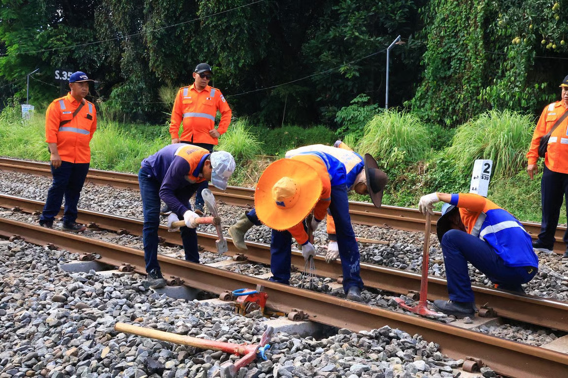 KAI Daop 6 Yogyakarta Tingkatkan Keselamatan Lewat Peremajaan Infrastruktur Jelang Angkutan Nataru 20252026