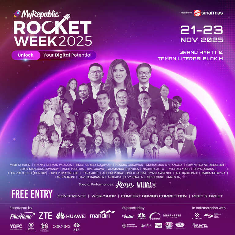 MyRepublic Indonesia Siap Gelar MyRepublic Rocket Week 2025
