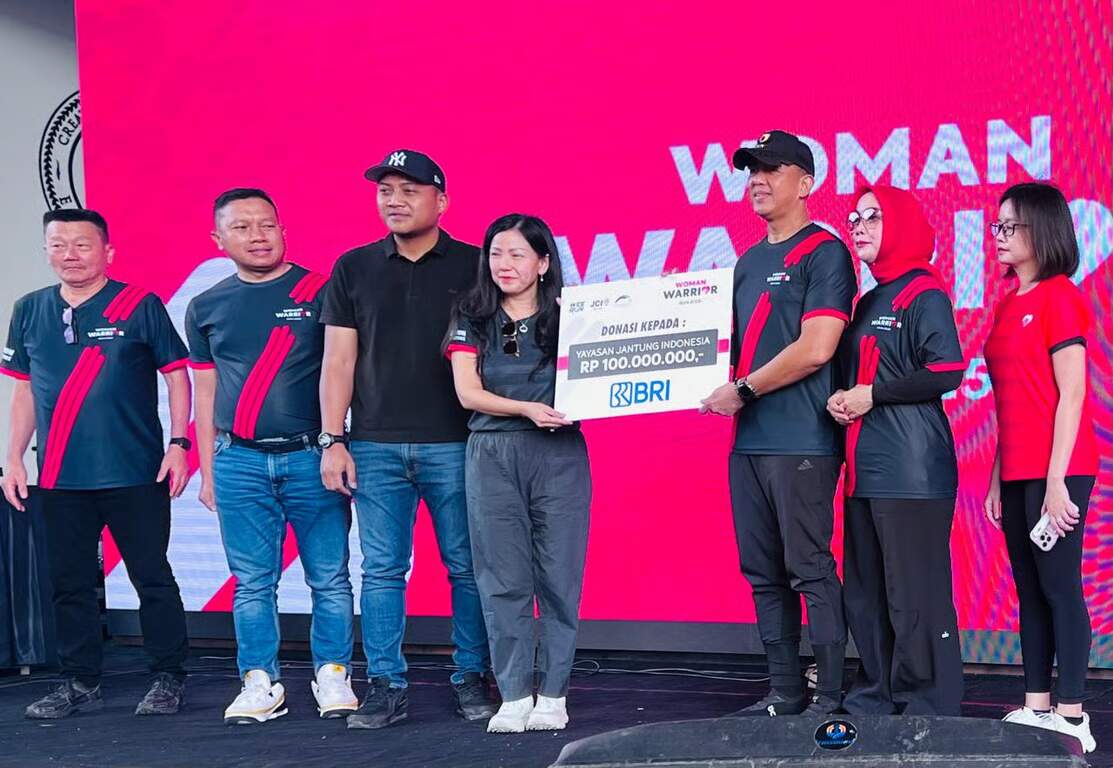 BRI Branch Office Veteran Region 6Jakarta 1 Dukung Women Warrior Run 2025