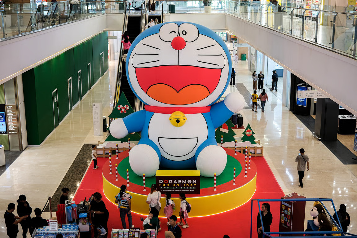 Grand Galaxy Park Ajak Pengunjung Berlibur bersama Doraemon Fun Holiday Pop Up Store