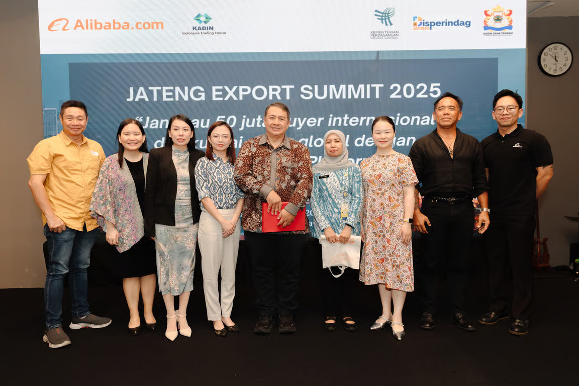JATENG EXPORT SUMMIT 2025 Kadin ITH gandeng Alibaba.com untuk perkuat akselerasi Ekspor UMKM Jawa Tengah