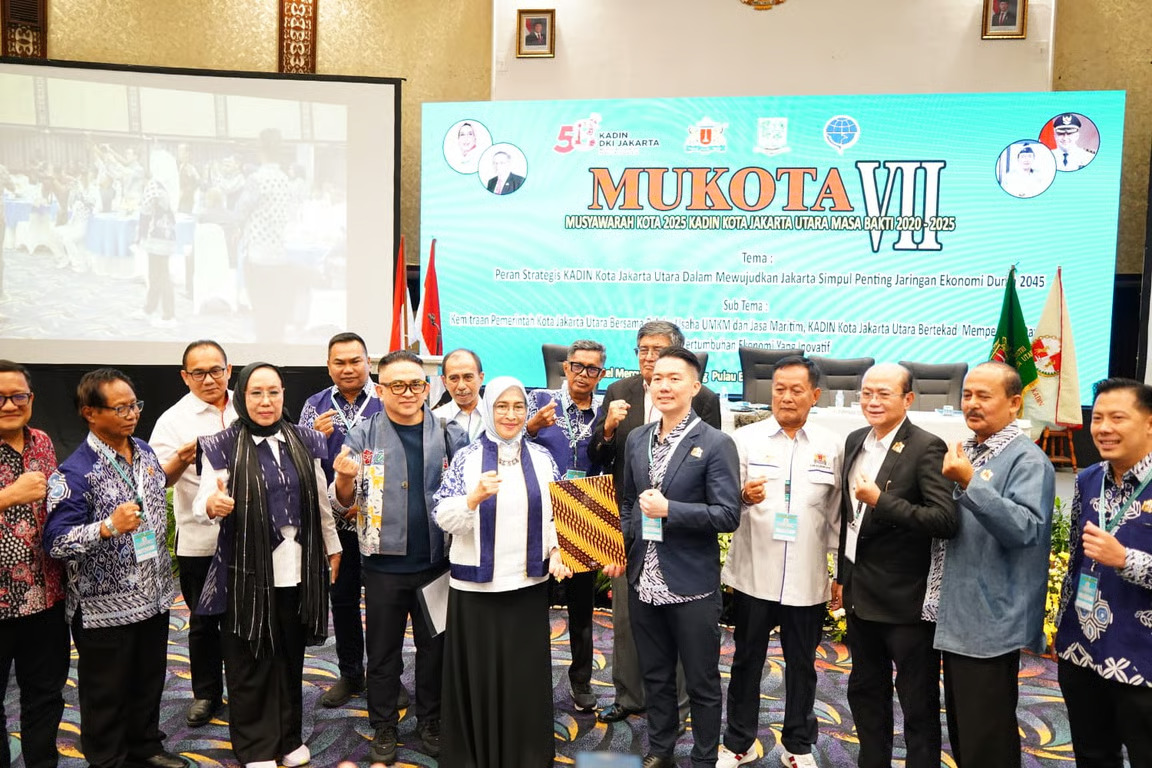 KADIN JAKARTA UTARA SIAP MELAJU, ARIEF LIM TERPILIH KETUA PERIODE 2025–2030