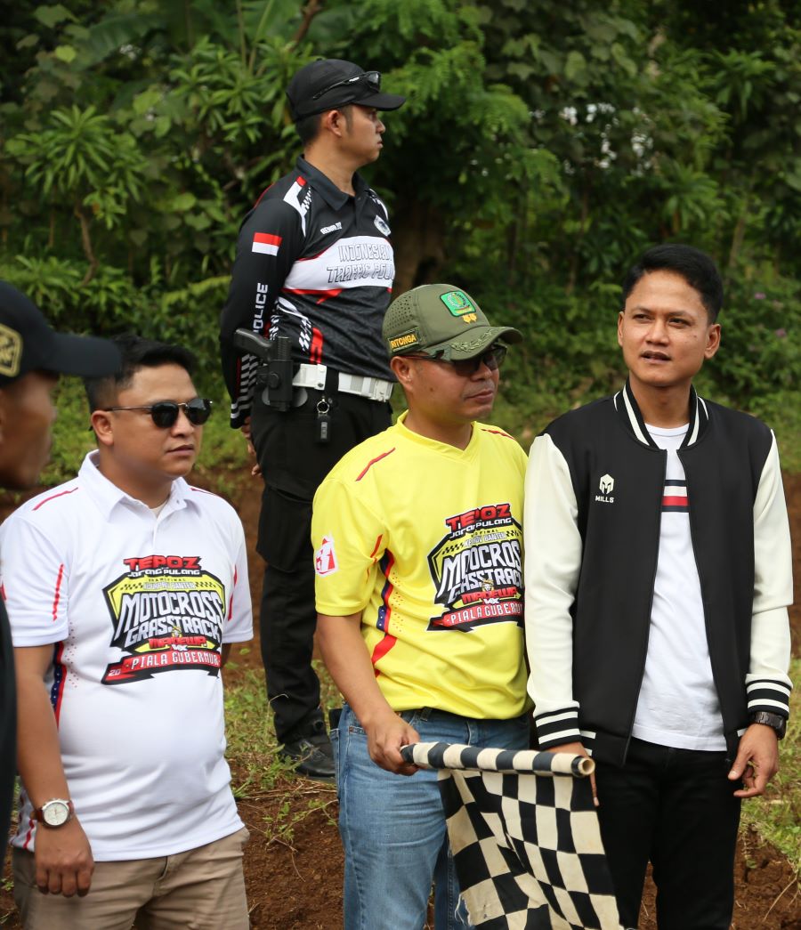 Tokoh Muda Asal Kalimantan Selatan Hadir di Kejurprov Motocross Banten Seri 3 di Pandeglang