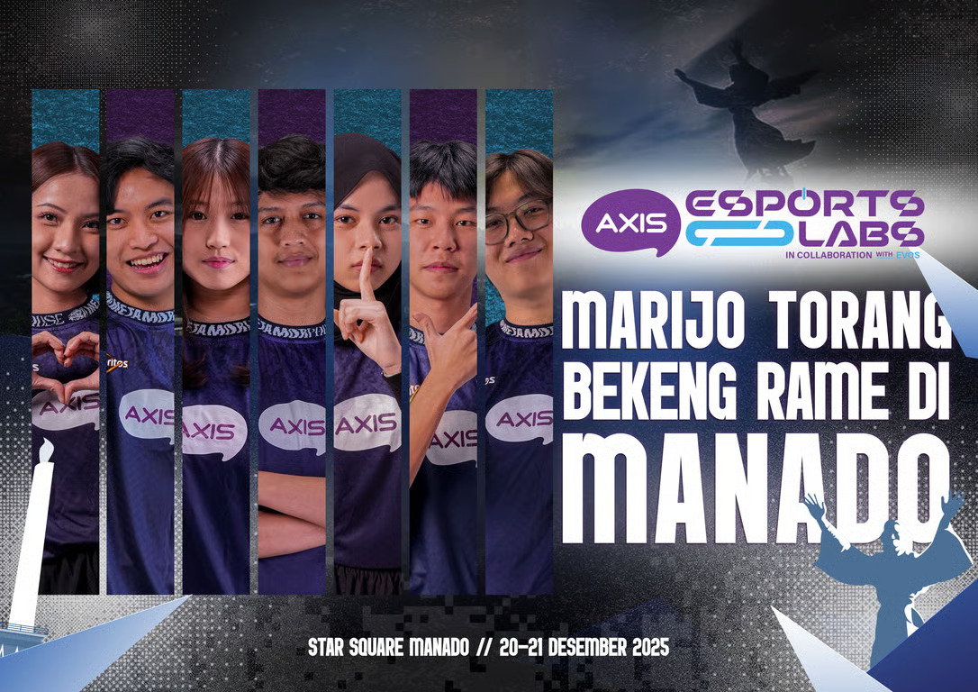 AXIS dan EVOS Menggelar AXIS Esports Labs Manado