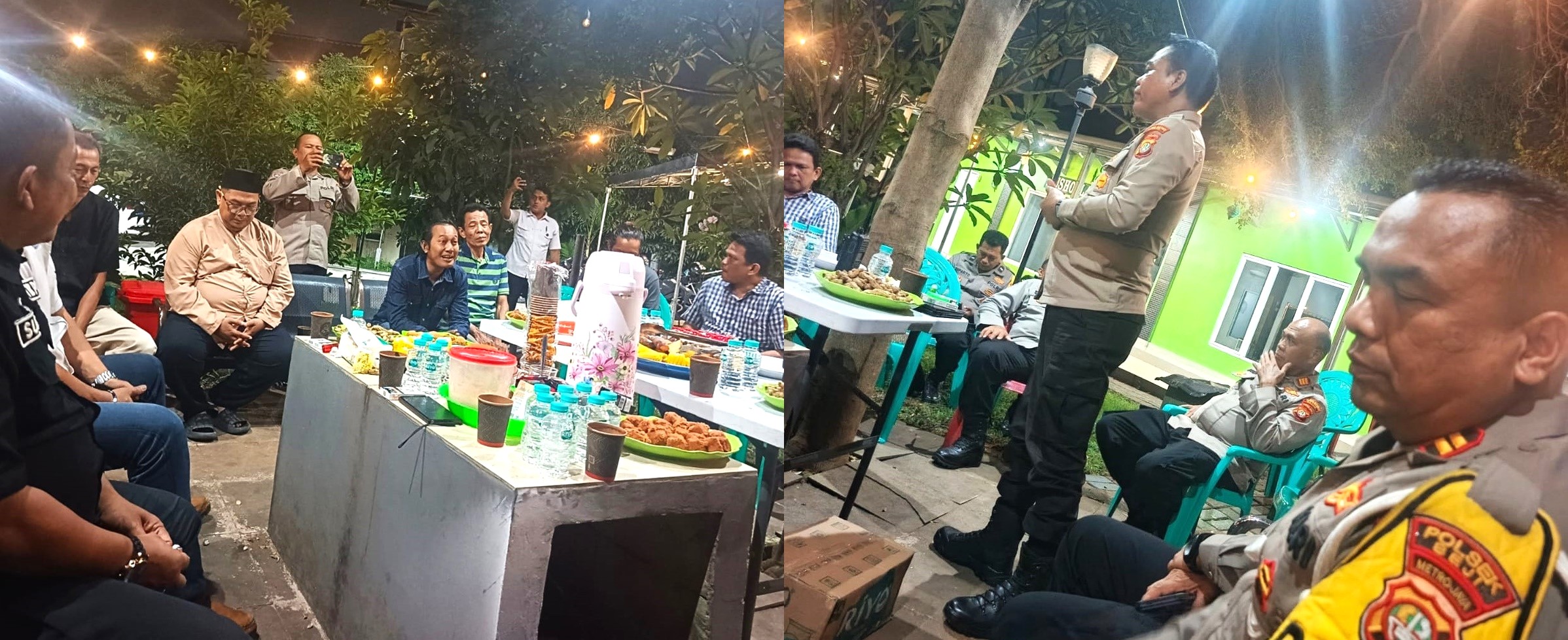 Program Ngopi Kamtibmas, Perkuat Sinergi dengan Warga Beji