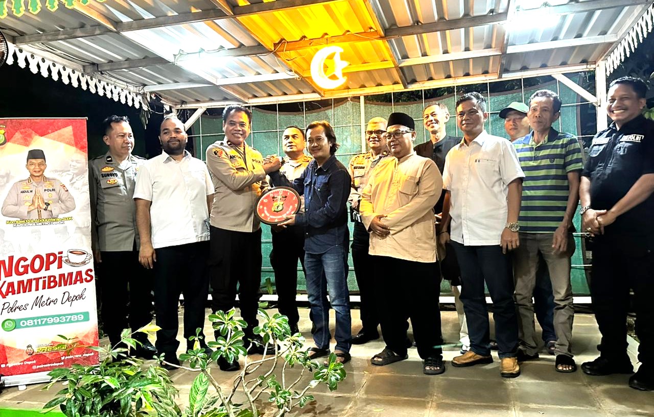 Program Ngopi Kamtibmas, Perkuat Sinergi dengan Warga Beji