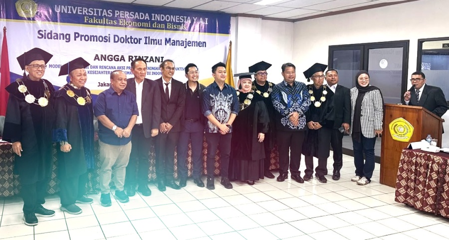 Angga The Potters Raih Doktor Ilmu Manajemen, Bahas Model Kompensasi Seniman Musik