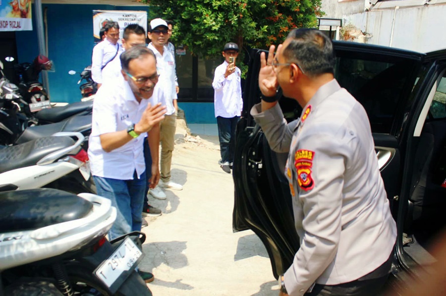 Kapolres Purwakarta Kunjungi Sekretariat PWI