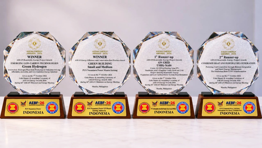 PLN Group Raih Empat Penghargaan ASEAN Energy Awards 2026