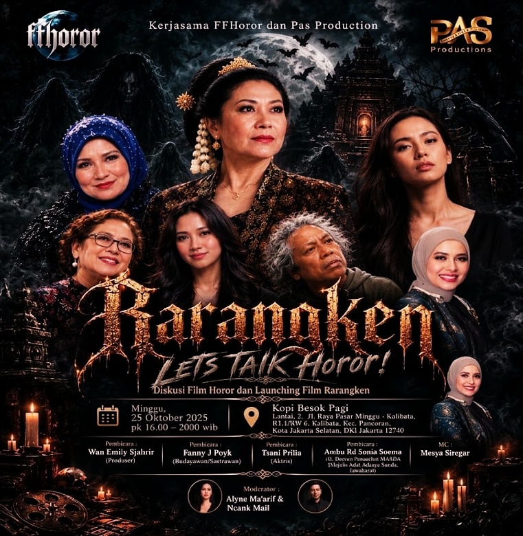 PAS Production dan FFH Bedah Film Horor Rarangken